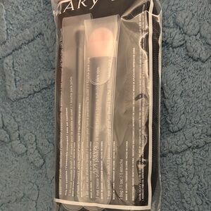 Mary Kay Brush Set with Black Case Bundle